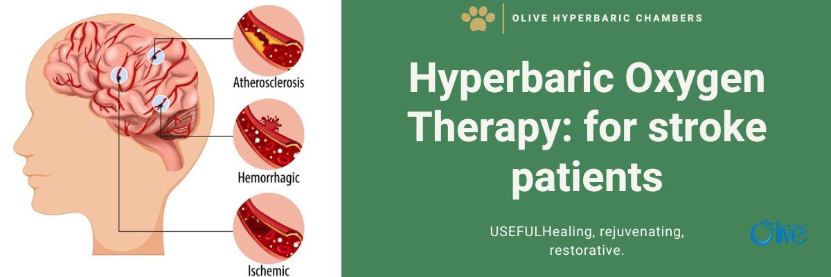 Hyperbaric oxygen therapy for cerebral infarction