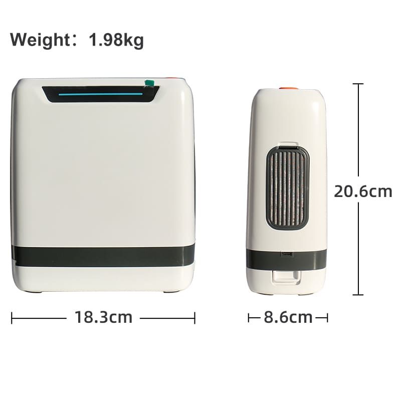 Olive 5l Pulse Portable Oxygen-Concentrator Battery Operated Travel