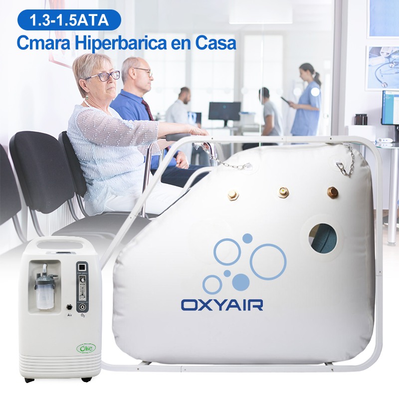 Medical Care Cámara hiperbárica de 1,5ATA con asiento blando y diseño compacto