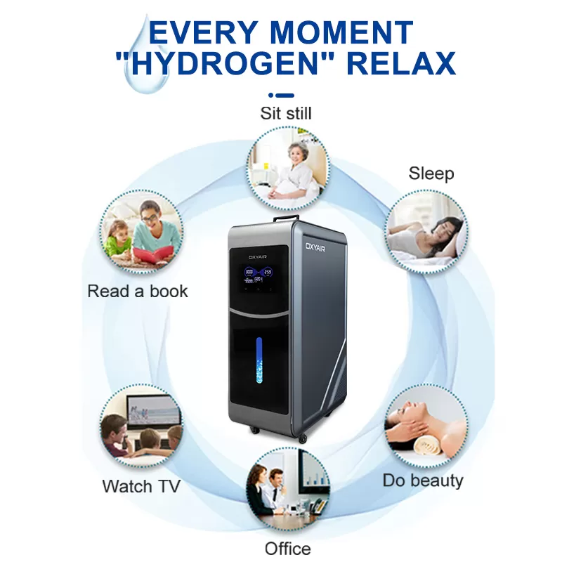 Commercial Use Clinical High Flow Hydrogen Inhalation System